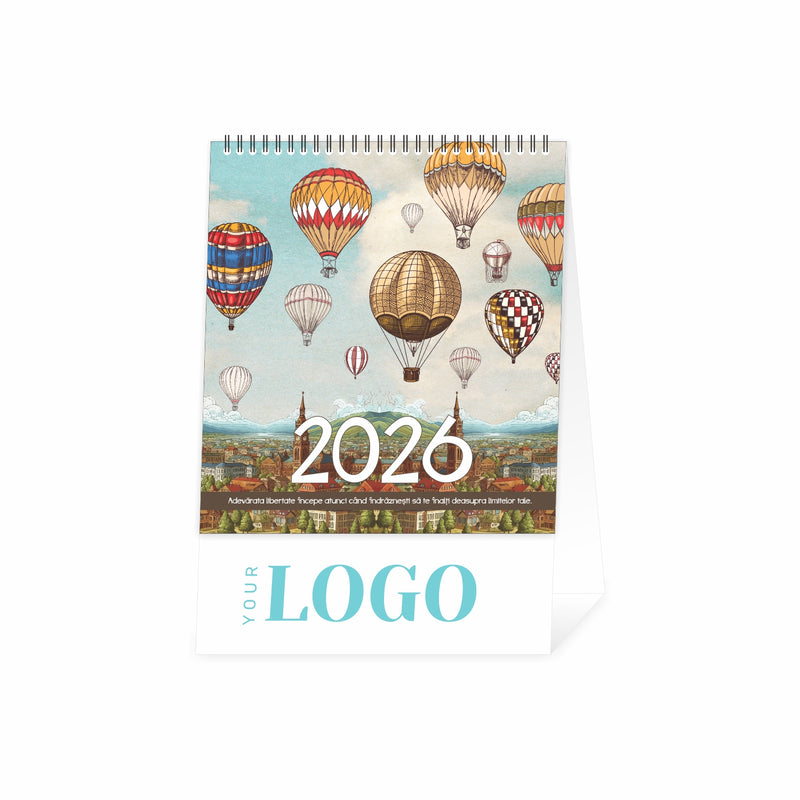 Calendar birou colectia BALOANE - 2026