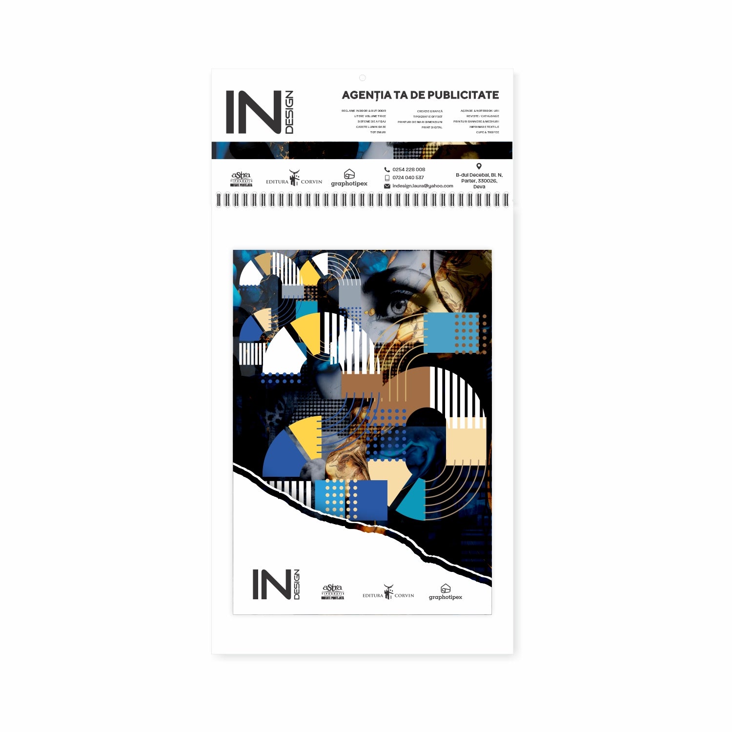 Calendar de perete colectia INDESIGN - 2026