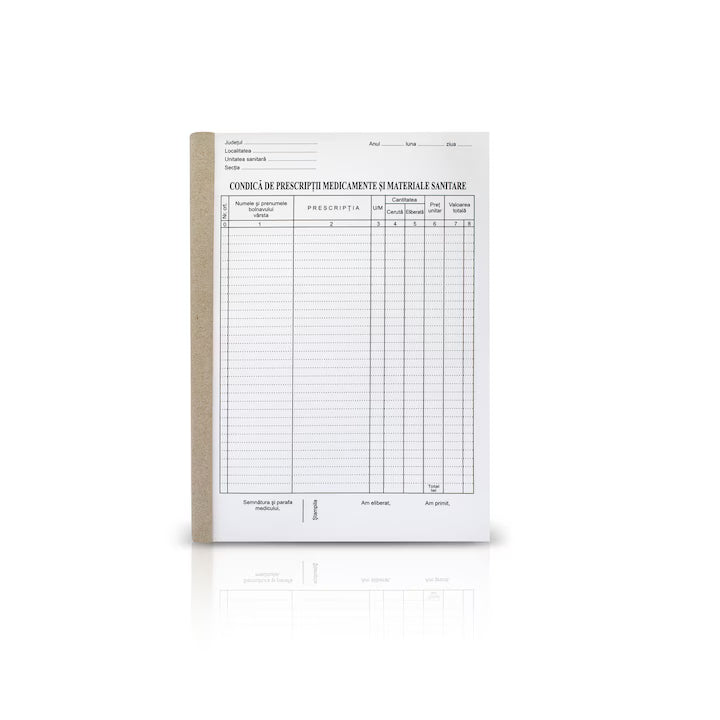 Condica prescriptii medicamente
