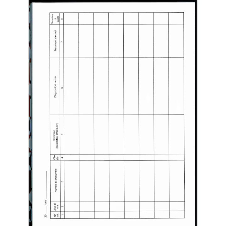 Registru tratamente medicale