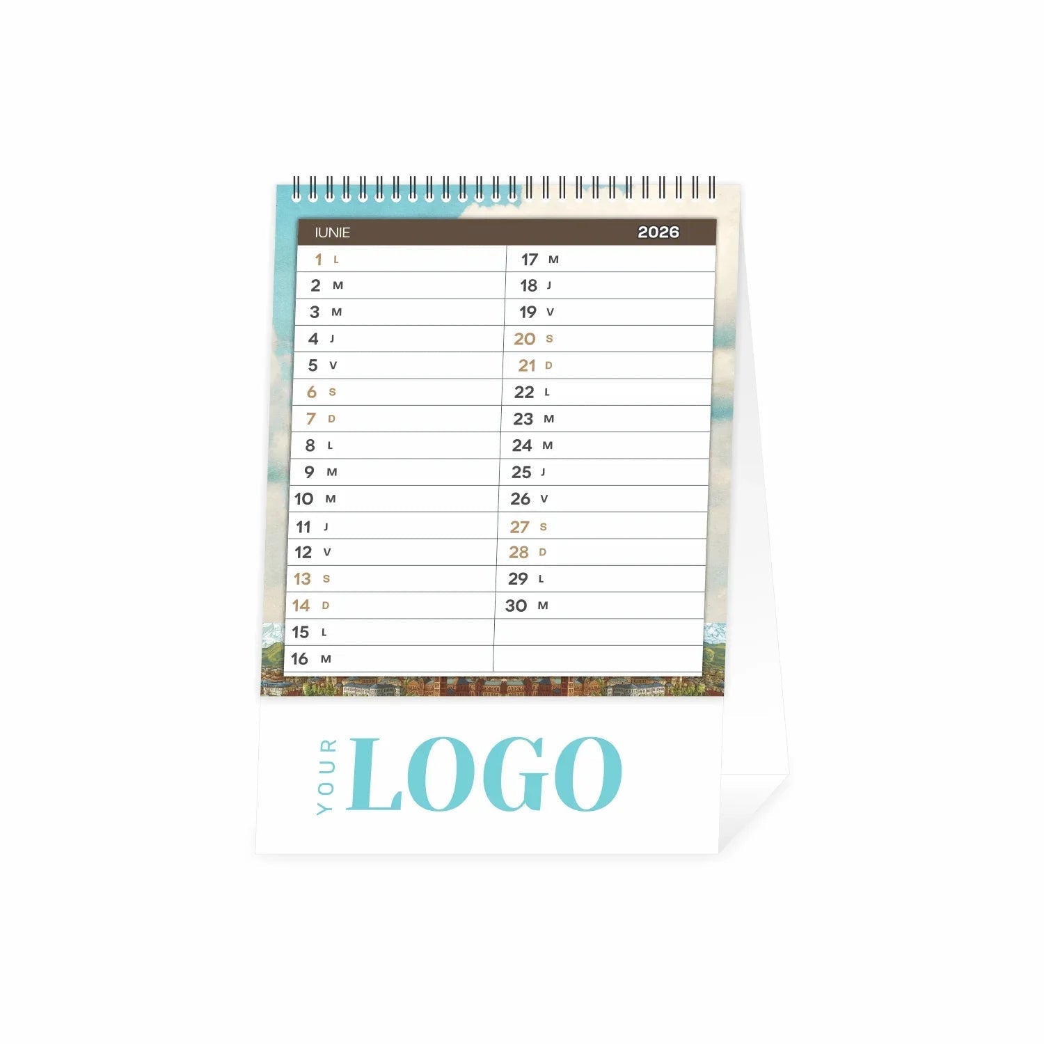 Calendar birou colectia BALOANE - 2026 - Tipografia Astra
