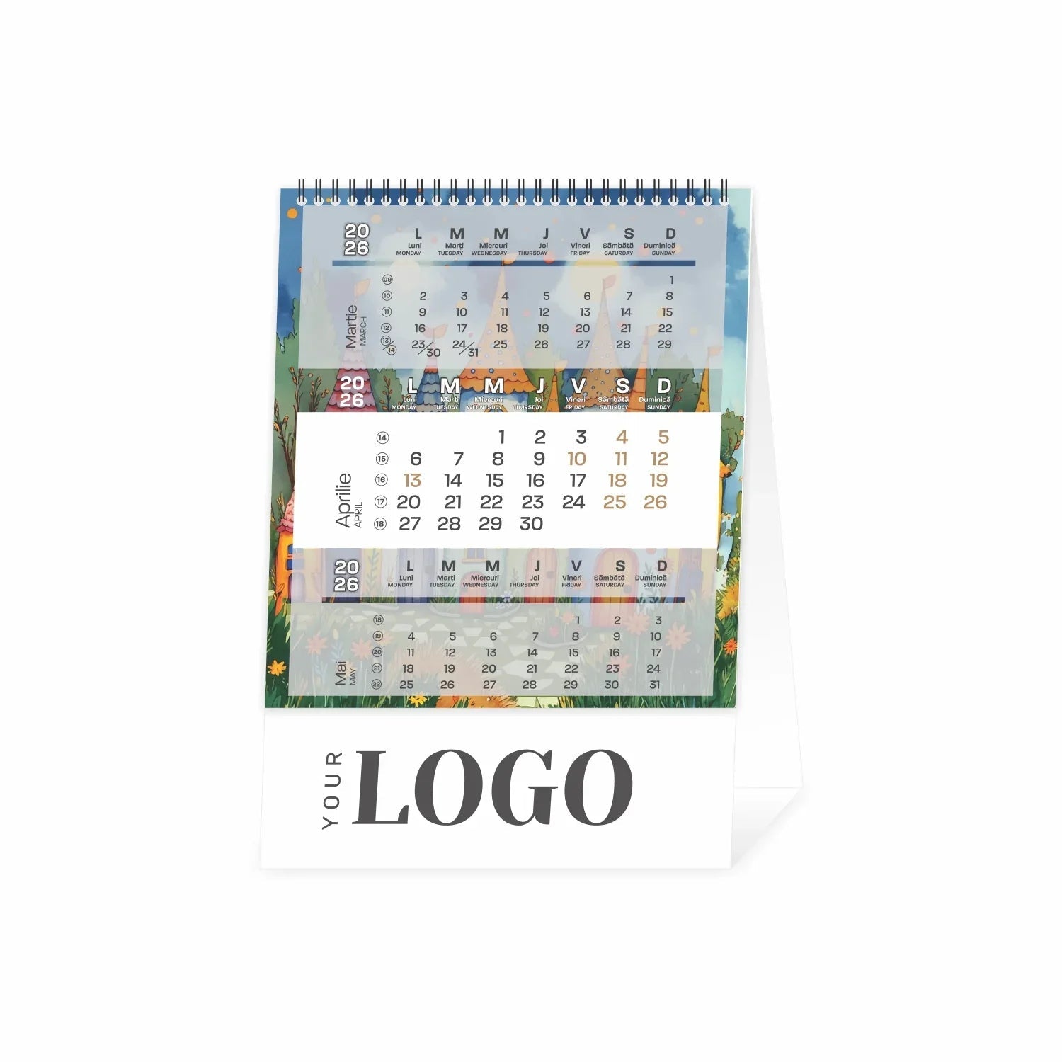 Calendar birou colectia DREAM - 2026 - Tipografia Astra