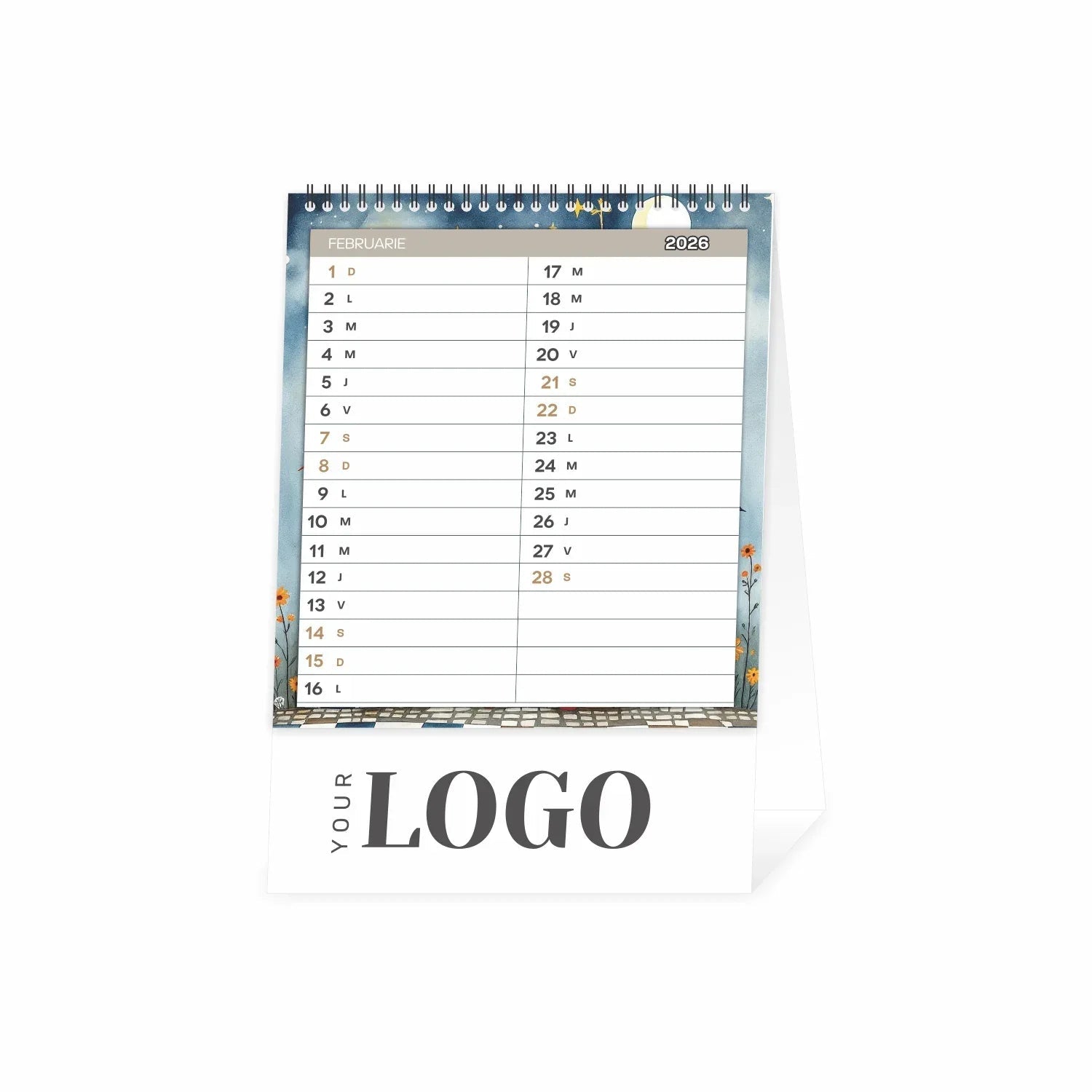 Calendar birou colectia DREAM - 2026 - Tipografia Astra