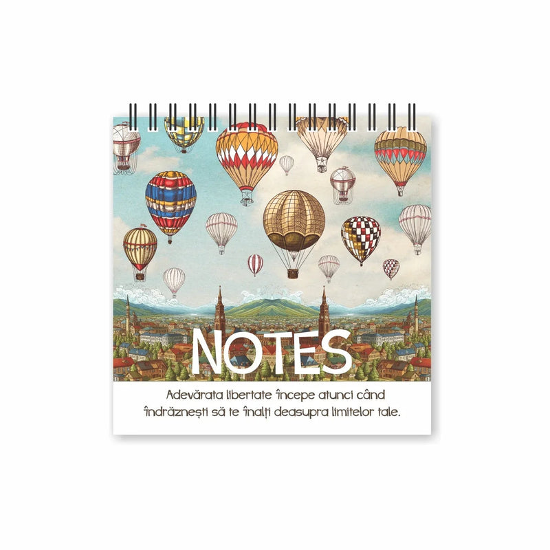 Notes colectia BALOANE 20 x 20 cm - Tipografia Astra