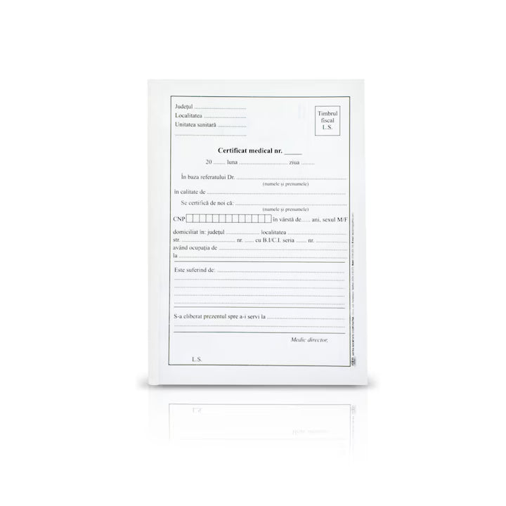 Certificat medical A5